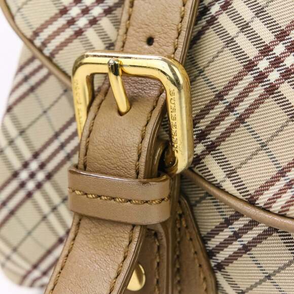 BURBERRY BLUE LABEL Nova Check Shoulder Bag, Greige, Women's - Picture 12 of 15